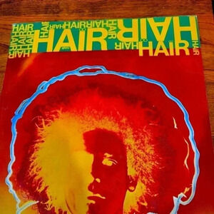 HAIR 1968 LP made in England Polydor Stero  London Cast